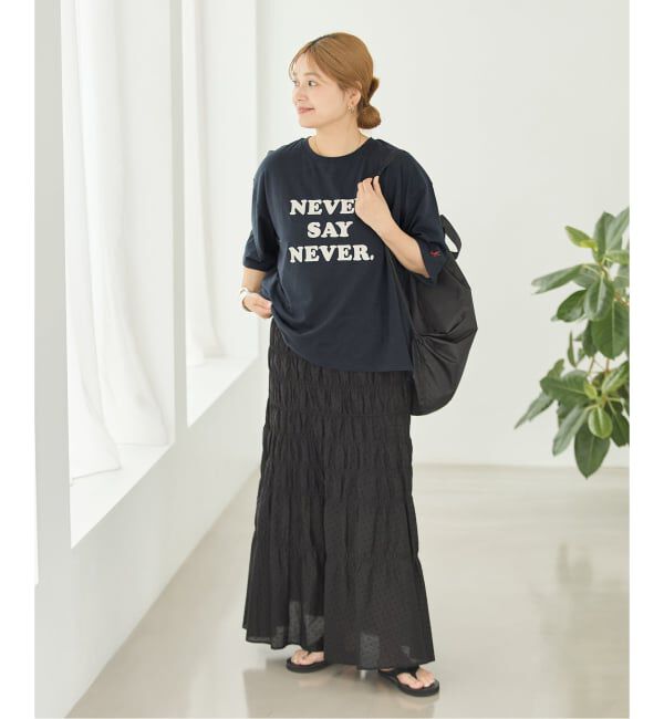 JOURNAL STANDARD「JS  FES NEVER  LOGO Tシャツ」|Tシャツ・カットソー|