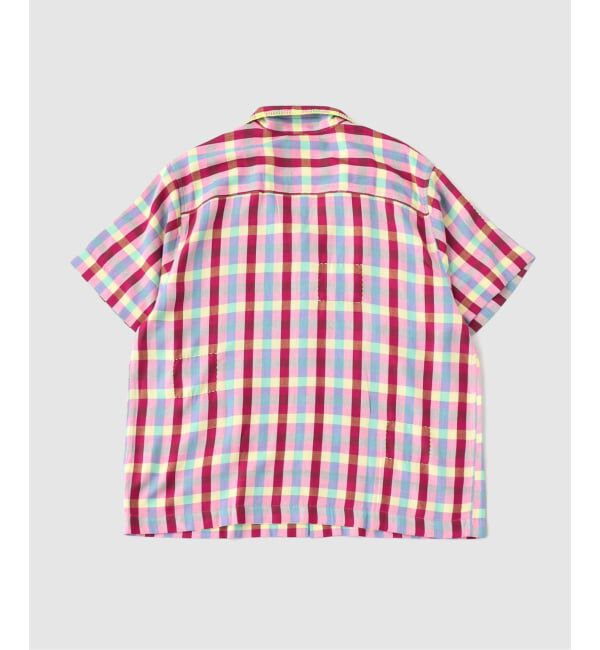 JOURNAL STANDARD「KALM / カーム Contrast Stitch Pah-Kaow Mah camp shirt」|シャツ・ブラウス|