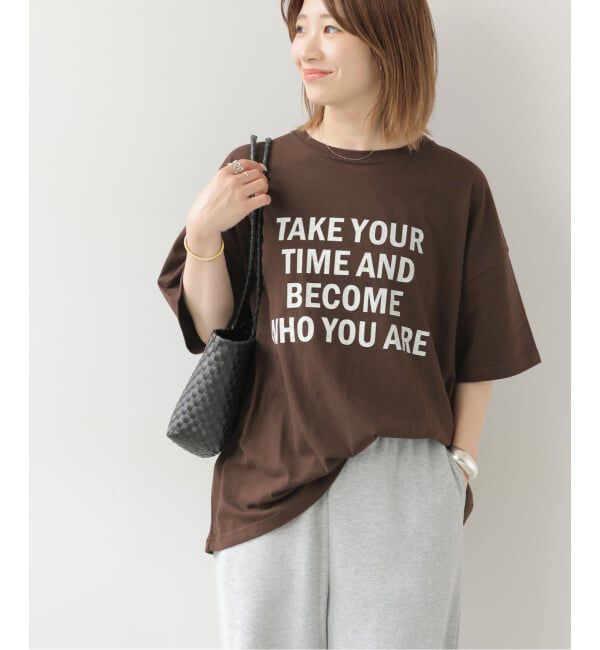 JOURNAL STANDARD relume「メッセージロゴTシャツ」|Tシャツ・カットソー|