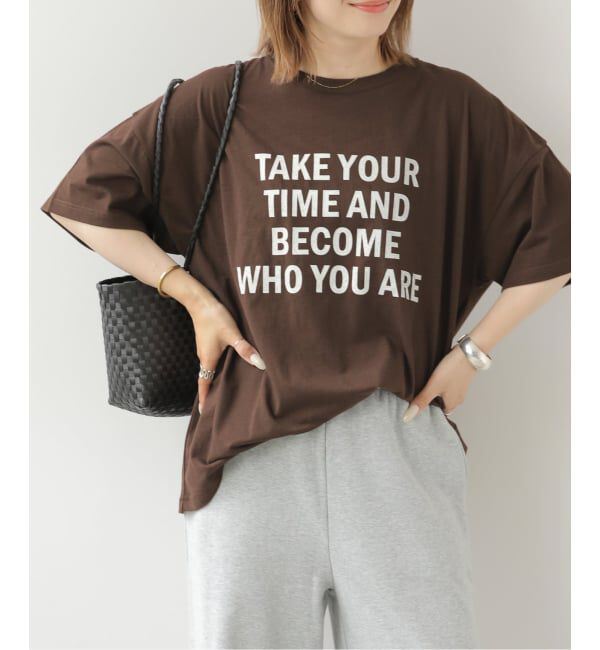 JOURNAL STANDARD relume「メッセージロゴTシャツ」|Tシャツ・カットソー|