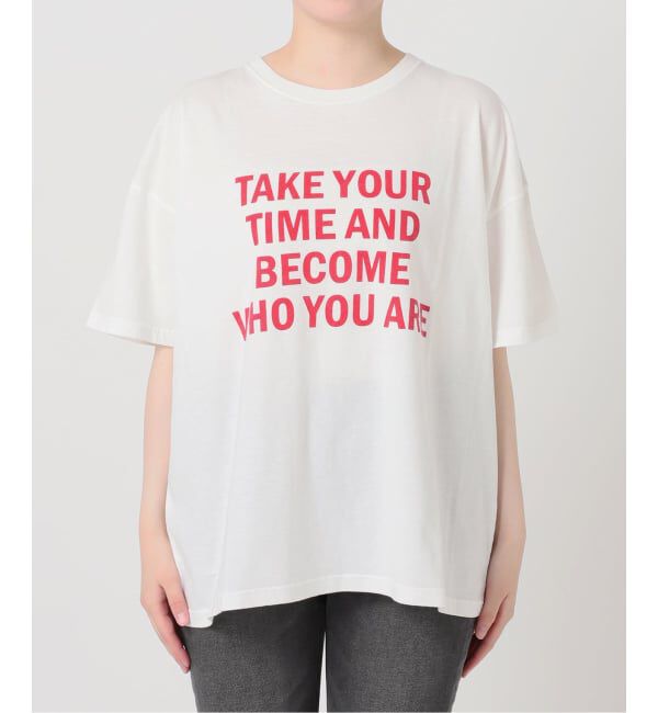 JOURNAL STANDARD relume「メッセージロゴTシャツ」|Tシャツ・カットソー|