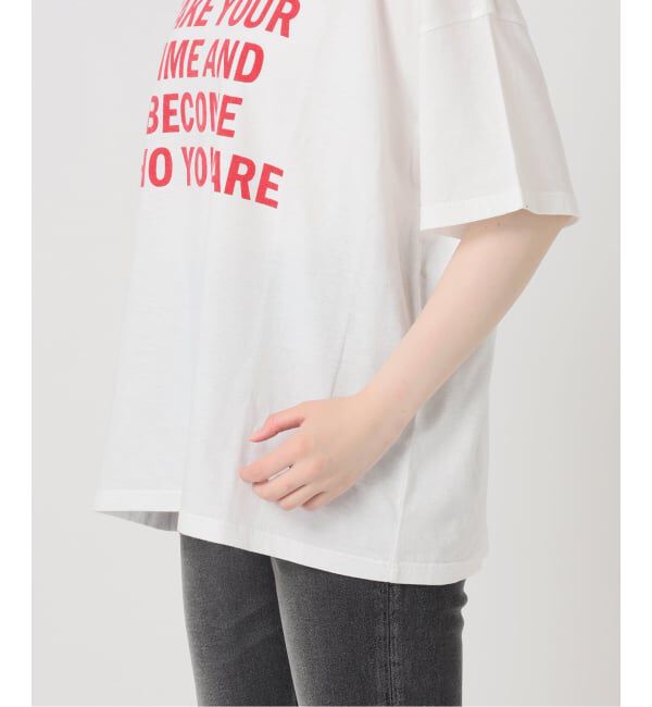JOURNAL STANDARD relume「メッセージロゴTシャツ」|Tシャツ・カットソー|