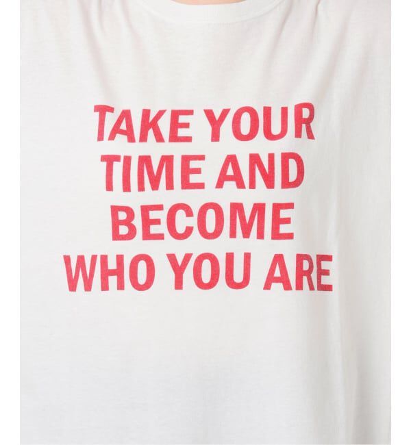 JOURNAL STANDARD relume「メッセージロゴTシャツ」|Tシャツ・カットソー|