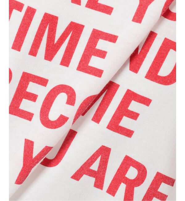 JOURNAL STANDARD relume「メッセージロゴTシャツ」|Tシャツ・カットソー|