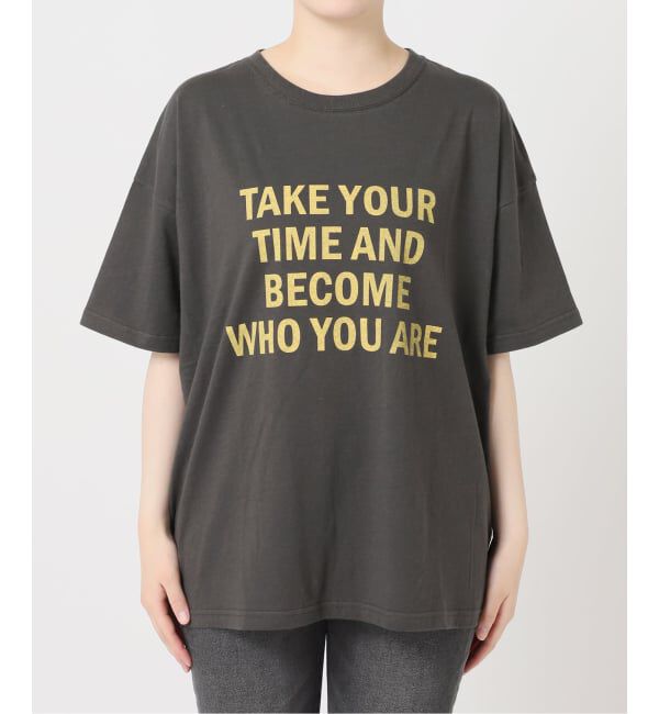 JOURNAL STANDARD relume「メッセージロゴTシャツ」|Tシャツ・カットソー|