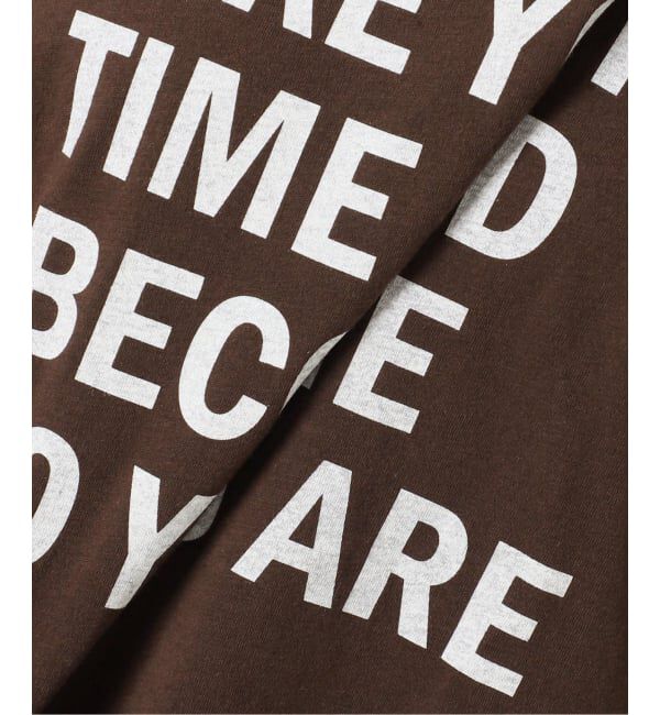 JOURNAL STANDARD relume「メッセージロゴTシャツ」|Tシャツ・カットソー|