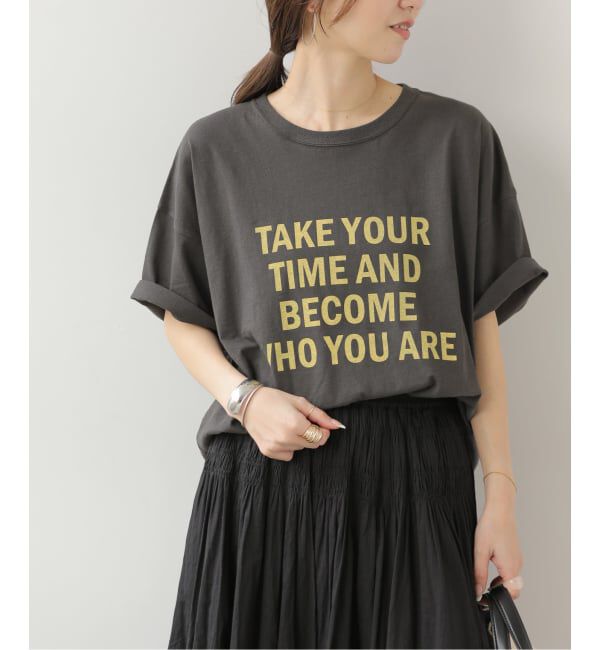 JOURNAL STANDARD relume「メッセージロゴTシャツ」|Tシャツ・カットソー|