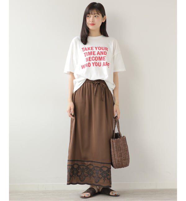 JOURNAL STANDARD relume「メッセージロゴTシャツ」|Tシャツ・カットソー|