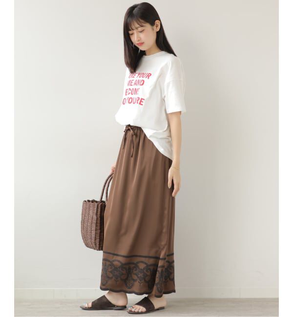 JOURNAL STANDARD relume「メッセージロゴTシャツ」|Tシャツ・カットソー|