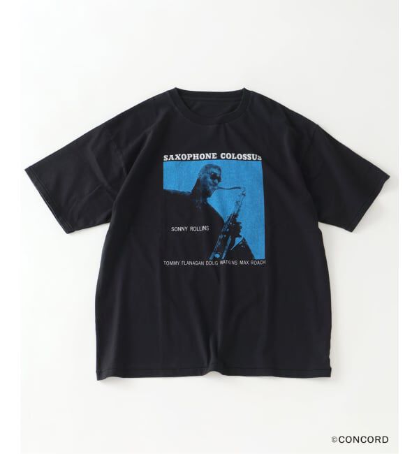 JOURNAL STANDARD relume「Sonny Rollins / ソニー・ロリンズ 別注 グラフィック Tシャツ」|Tシャツ・カットソー|ブラック