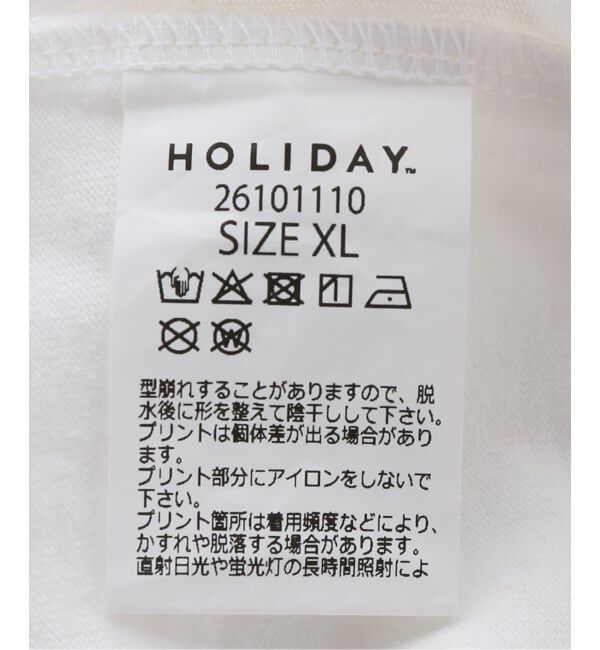 JOURNAL STANDARD「【HOLIDAY/ホリデイ】SUPER FINE DRY CROPPED L/S T-SHI」|Tシャツ・カットソー|