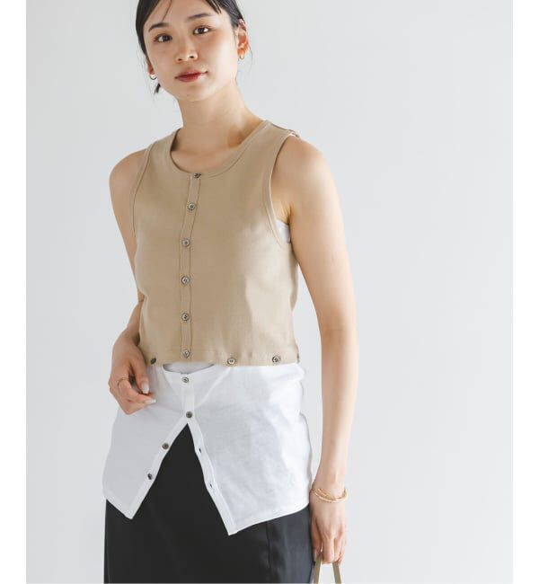 NOBLE「《カラー別注》KAYLE/ケイル HIGH GAUGE RIB DETACHABLE TANK」|タンクトップ|