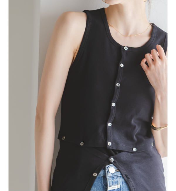 NOBLE「《カラー別注》KAYLE/ケイル HIGH GAUGE RIB DETACHABLE TANK」|タンクトップ|