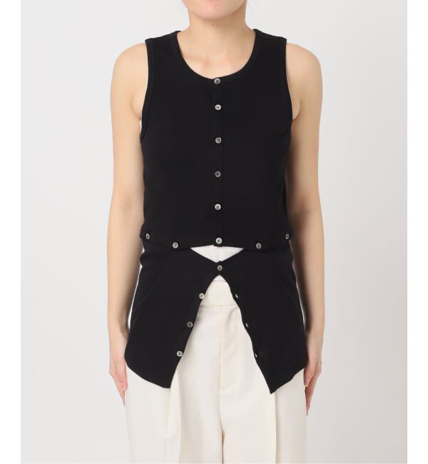 NOBLE「《カラー別注》KAYLE/ケイル HIGH GAUGE RIB DETACHABLE TANK」|タンクトップ|