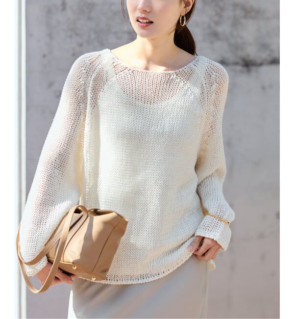 FRAMeWORK「≪新色 / 追加≫LINEN CORD ニット」|ニット・セーター|