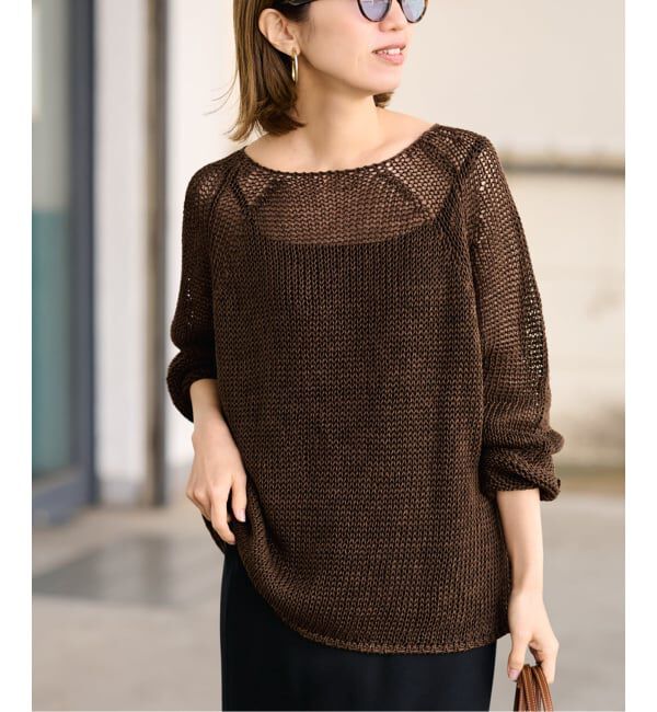 FRAMeWORK「≪新色 / 追加≫LINEN CORD ニット」|ニット・セーター|