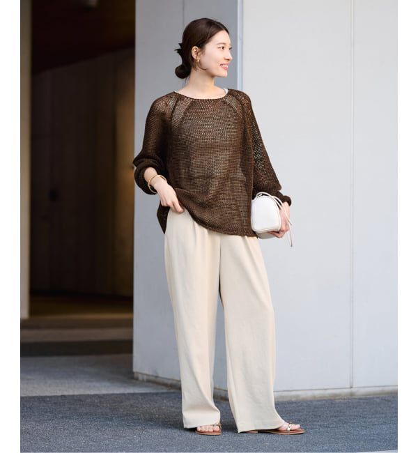 FRAMeWORK「≪新色 / 追加≫LINEN CORD ニット」|ニット・セーター|