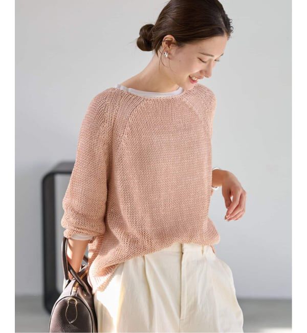 FRAMeWORK「≪新色 / 追加≫LINEN CORD ニット」|ニット・セーター|