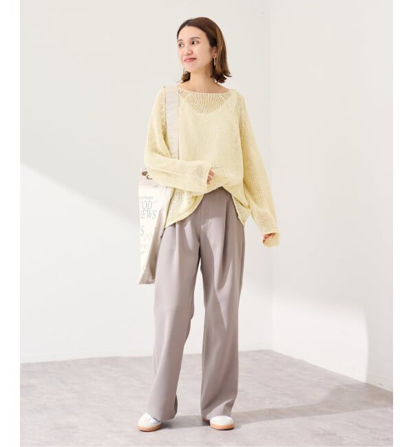 FRAMeWORK「≪新色 / 追加≫LINEN CORD ニット」|ニット・セーター|
