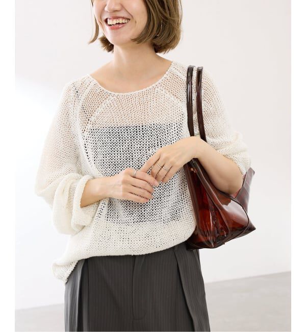 FRAMeWORK「≪新色 / 追加≫LINEN CORD ニット」|ニット・セーター|