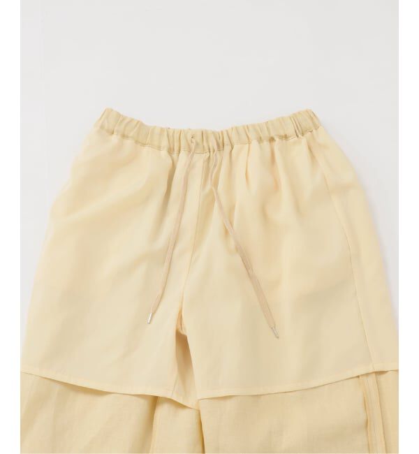 FRAMeWORK「LINEN EASY パンツ」|スラックス|