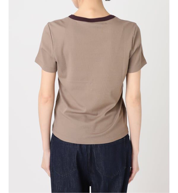 U by SPICK&SPAN「《接触冷感》フライスUネックハーフスリーブT」|Tシャツ・カットソー|