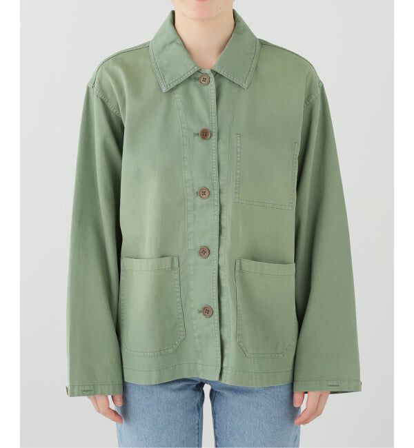FRAMeWORK「GARMENT DYED カバーオール」|その他|グリーン