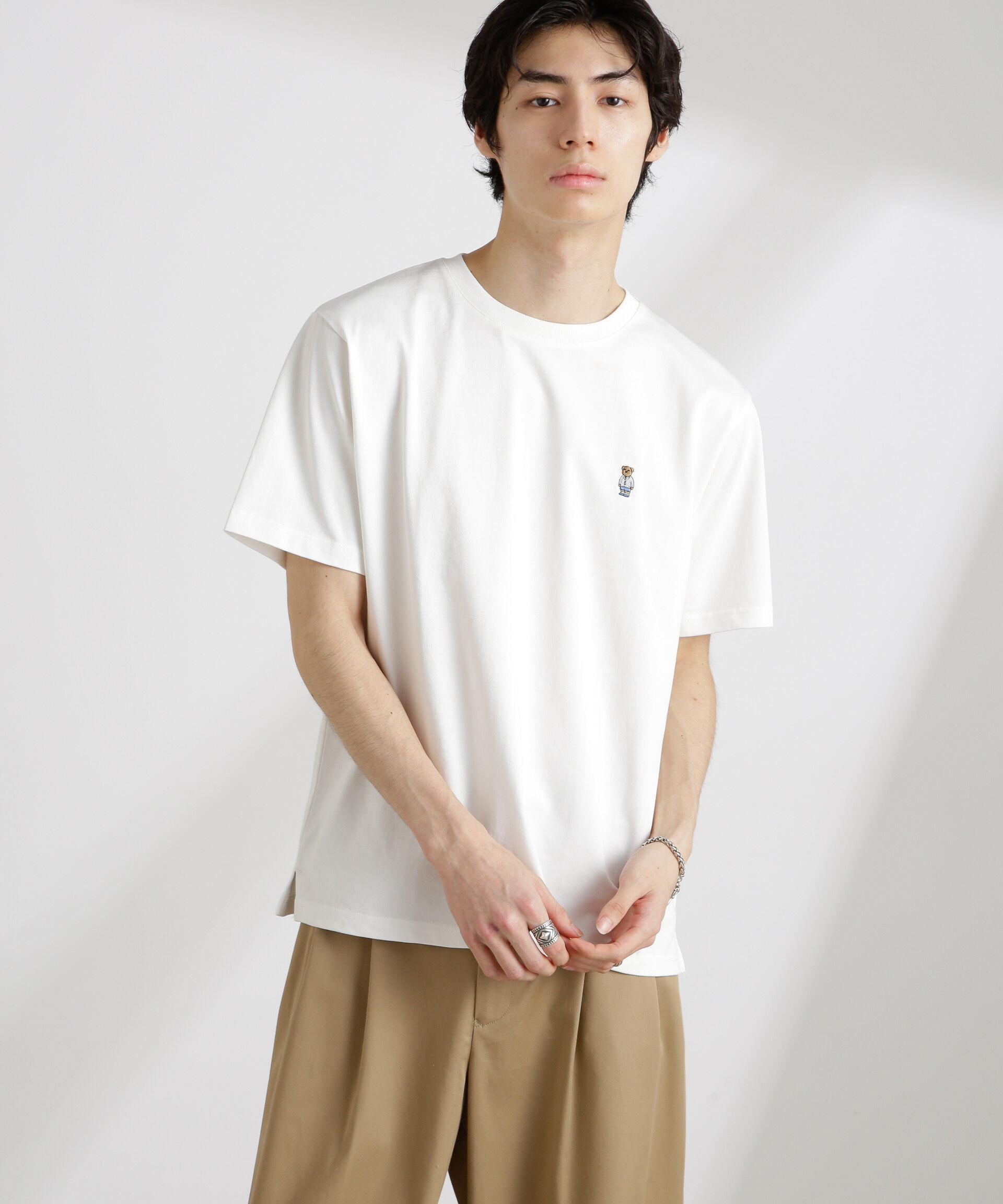  「ナノベアTシャツ 半袖」|Tシャツ・カットソー|