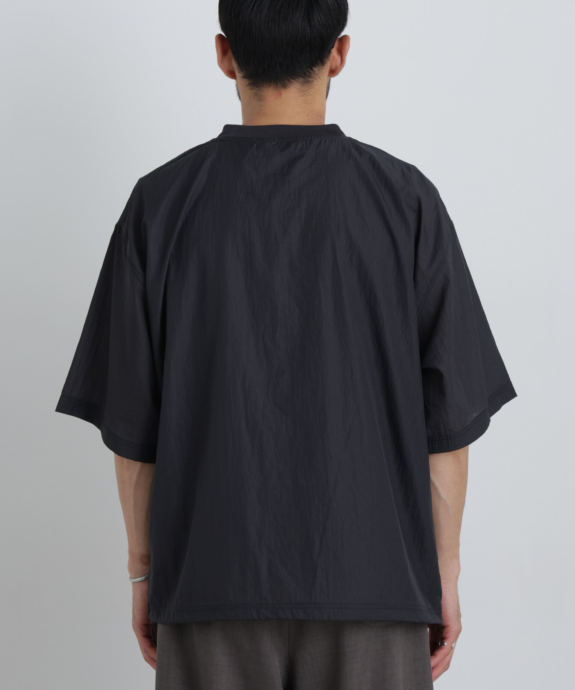 nano･universe「HRAFTeX(R)プルーオーバー 半袖」|Tシャツ・カットソー|
