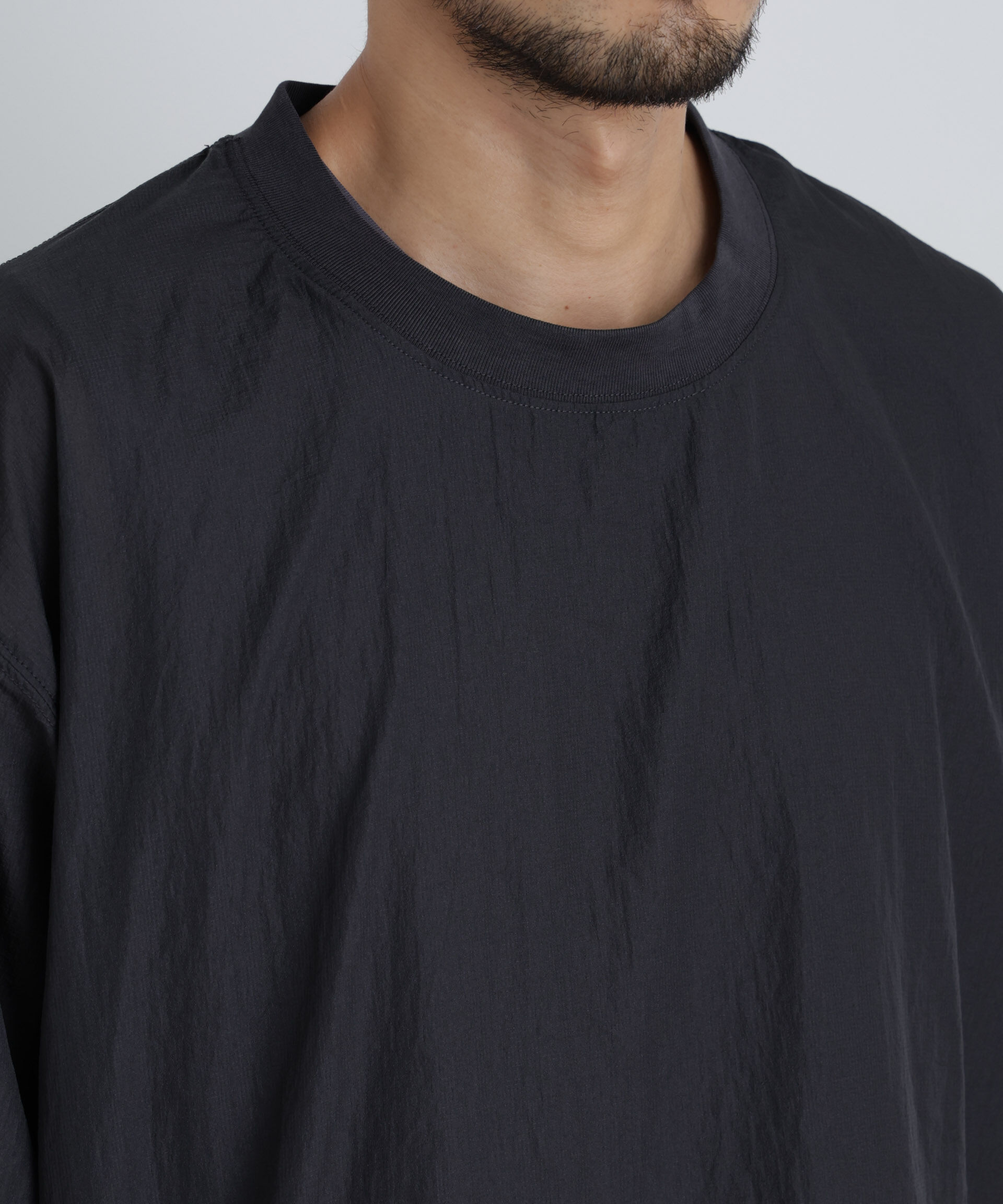 nano･universe「HRAFTeX(R)プルーオーバー 半袖」|Tシャツ・カットソー|