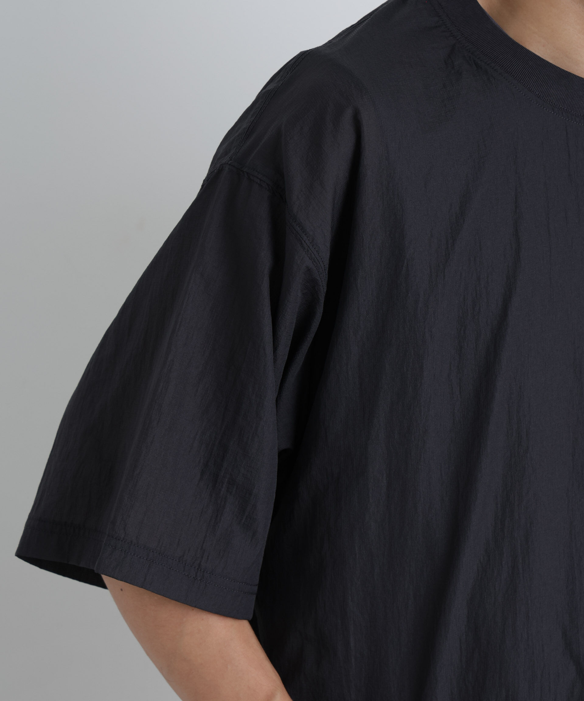 nano･universe「HRAFTeX(R)プルーオーバー 半袖」|Tシャツ・カットソー|