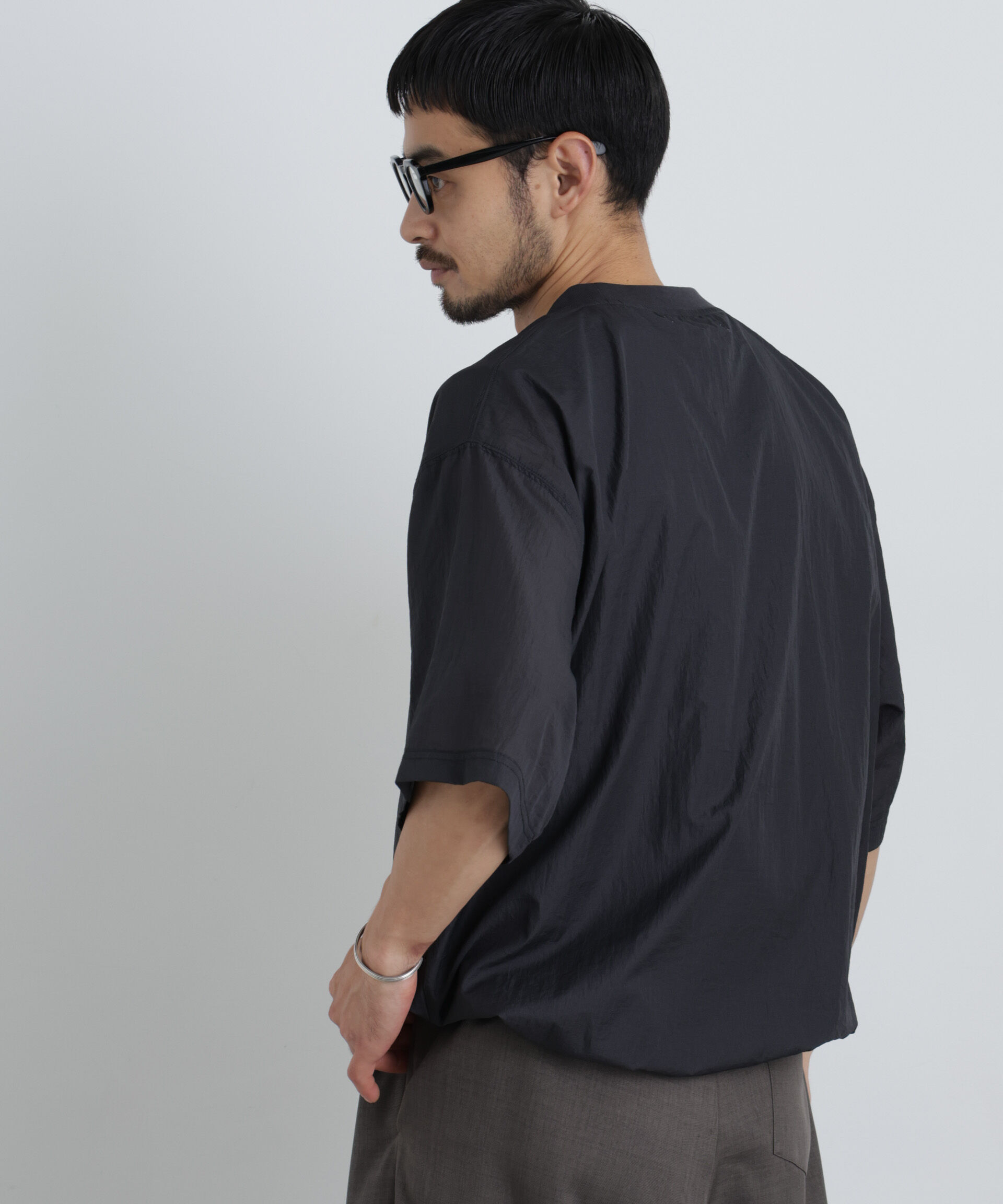 nano･universe「HRAFTeX(R)プルーオーバー 半袖」|Tシャツ・カットソー|