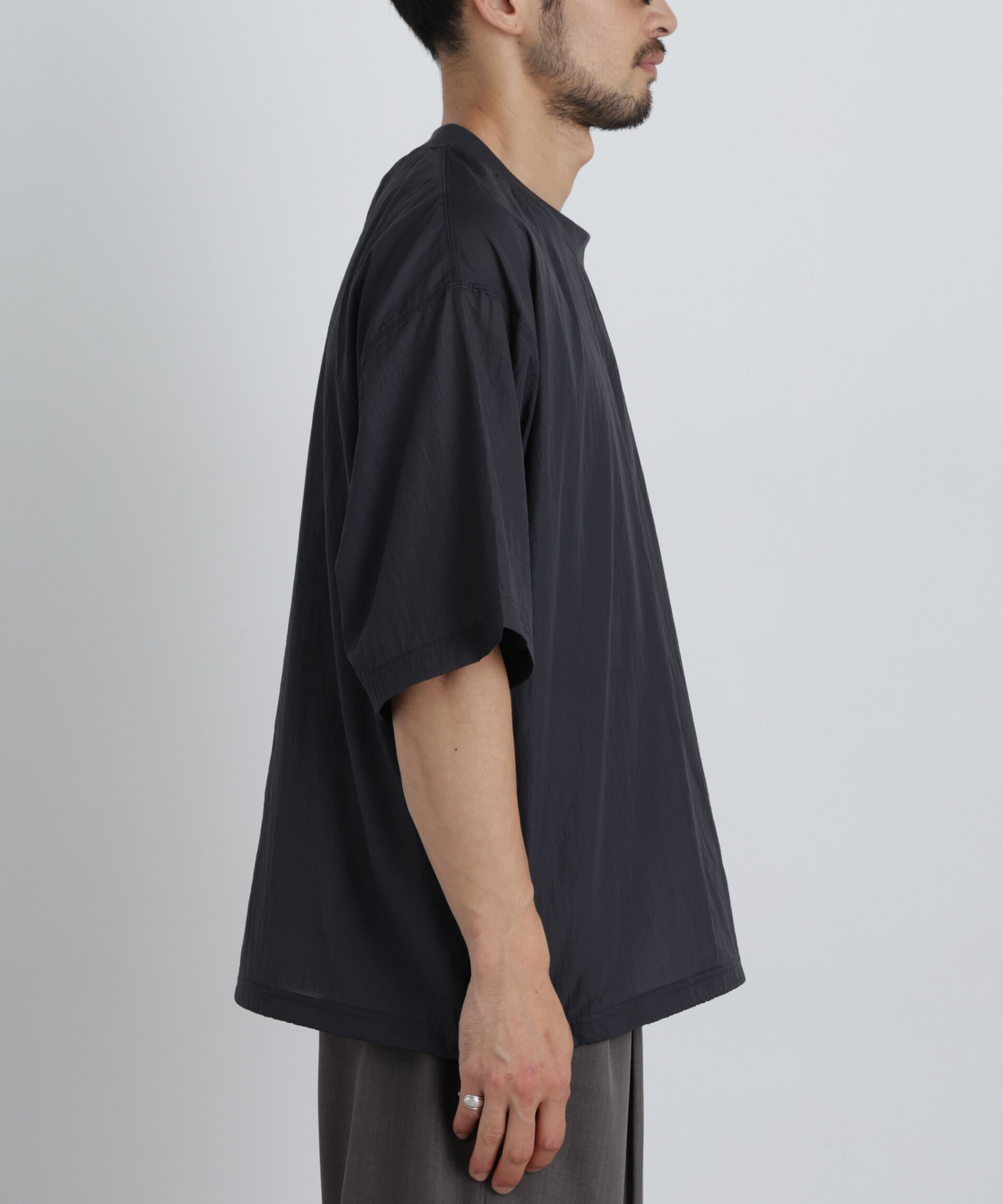 nano･universe「HRAFTeX(R)プルーオーバー 半袖」|Tシャツ・カットソー|