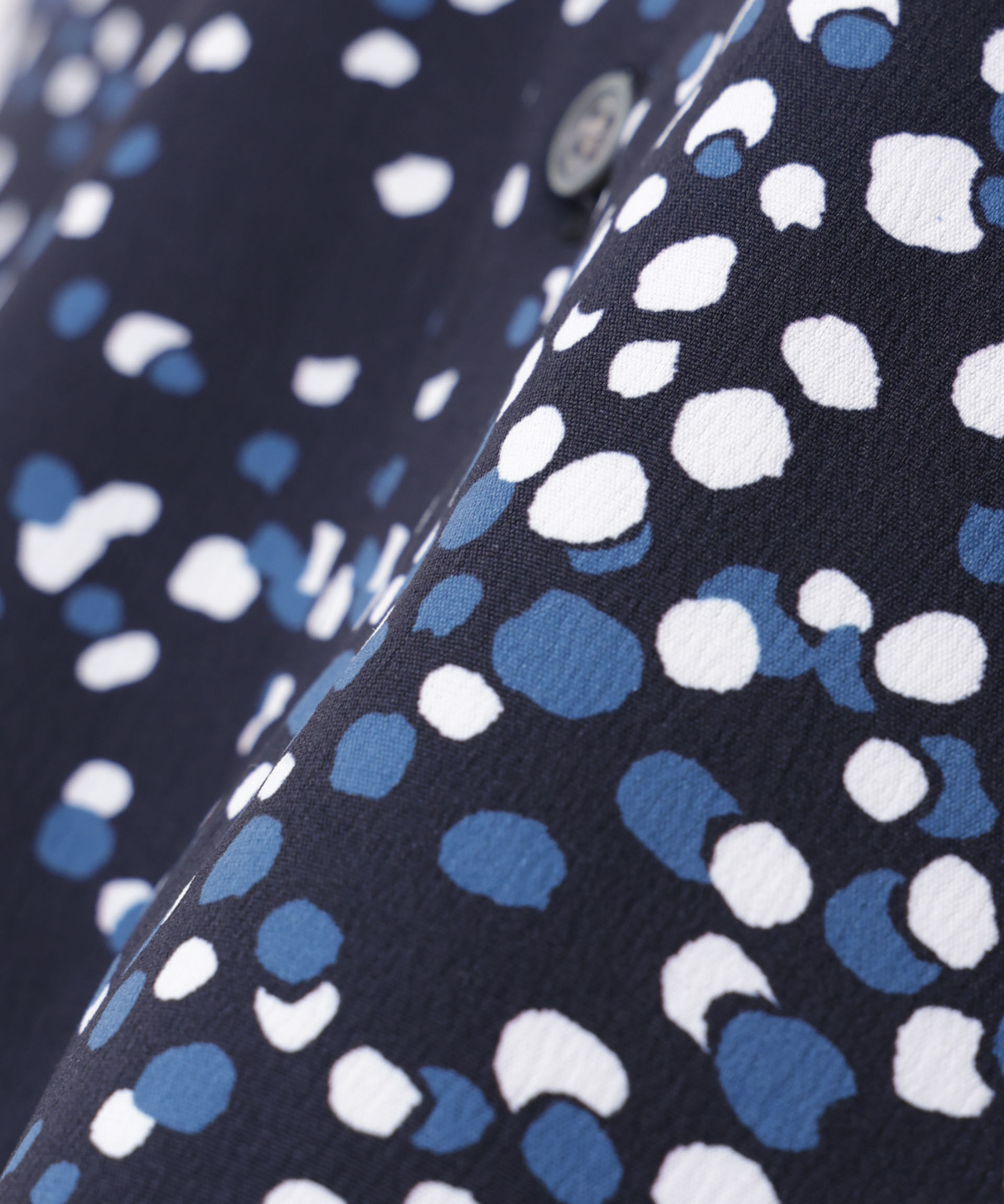 NANO universe「EDITORIAL PRINT レギュラーカラーシャツ」|シャツ・ブラウス|