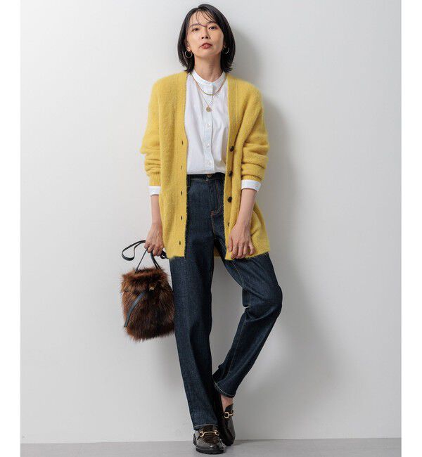 23区「【洗える】CANCLINI バンドカラー シャツ」|シャツ・ブラウス|
