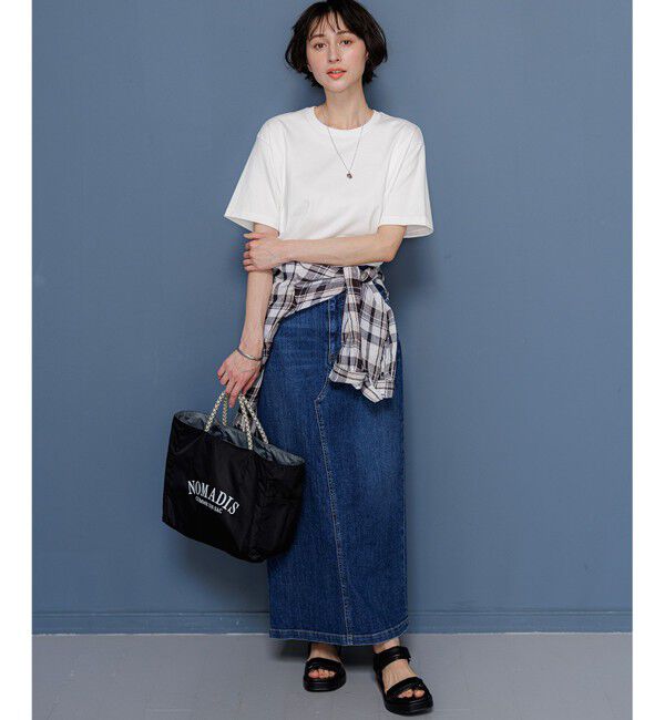 23区「【見上愛さん着用】LIBECOリネン チェック シャツ」|シャツ・ブラウス|