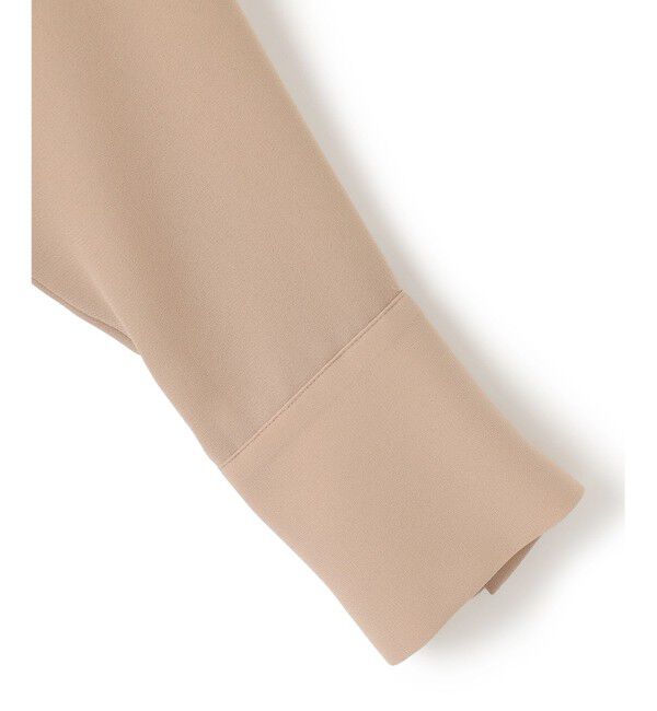 BEIGE,「【洗える】STOW / フロントタックブラウス」|シャツ・ブラウス|