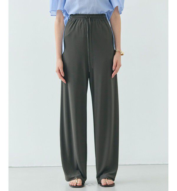 BEIGE,「【ロングセラー】MELLE / ハイストレッチイージーパンツ」|その他|Khaki