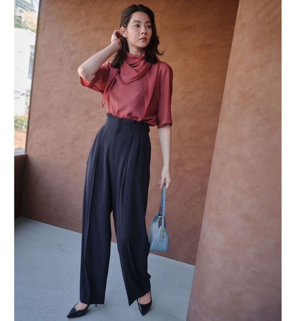 BEIGE,「【Lサイズ・セットアップ対応】CINDY / ハイウエストパンツ」|その他|