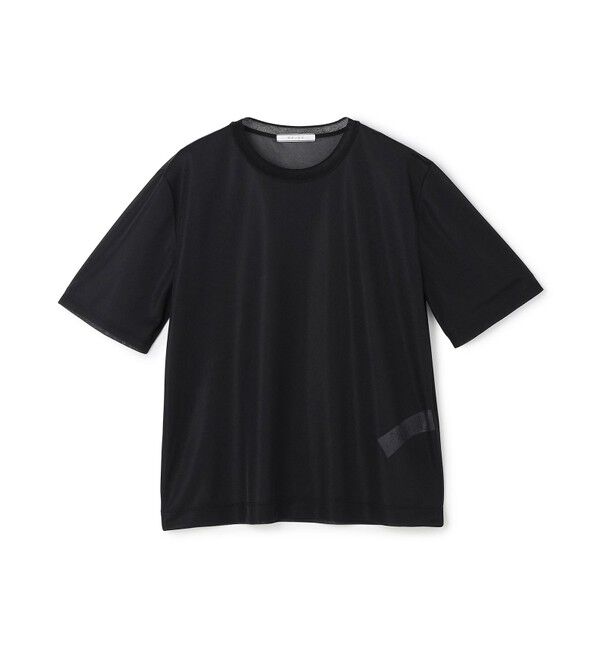BEIGE,「SELEN / リブコンビ シアーTシャツ」|Tシャツ・カットソー|