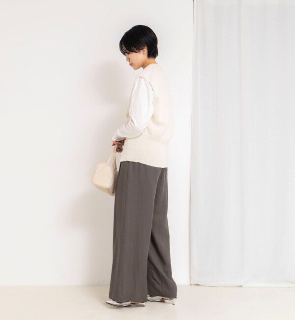 NOLLEY'S「【WEB＆一部店舗限定サイズアイテム】ウォッシャブルセルロースワイドパンツ」|その他|