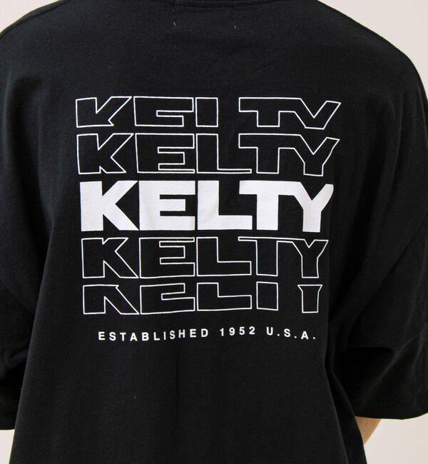 GLOSTER「【KELTY&times;GLOSTER】別注 バックタイポロゴT」|Tシャツ・カットソー|