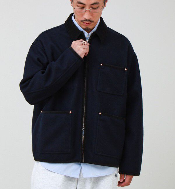 GLOSTER「【Traditional WeatherWear】WORK JACKET 002 ZIP」|ブルゾン・スタジャン|