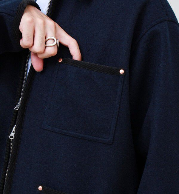 GLOSTER「【Traditional WeatherWear】WORK JACKET 002 ZIP」|ブルゾン・スタジャン|