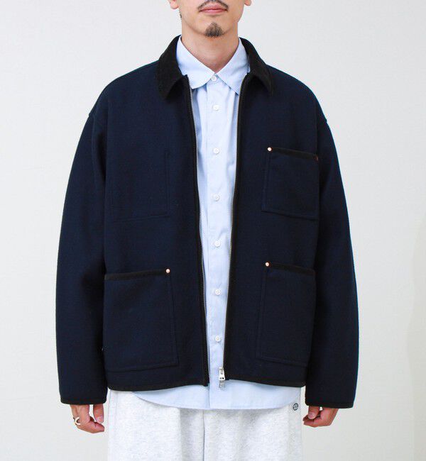 GLOSTER「【Traditional WeatherWear】WORK JACKET 002 ZIP」|ブルゾン・スタジャン|