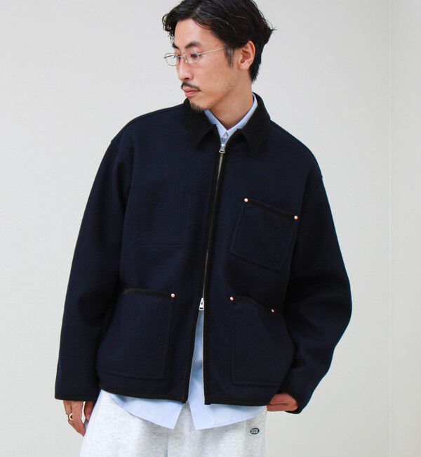 GLOSTER「【Traditional WeatherWear】WORK JACKET 002 ZIP」|ブルゾン・スタジャン|