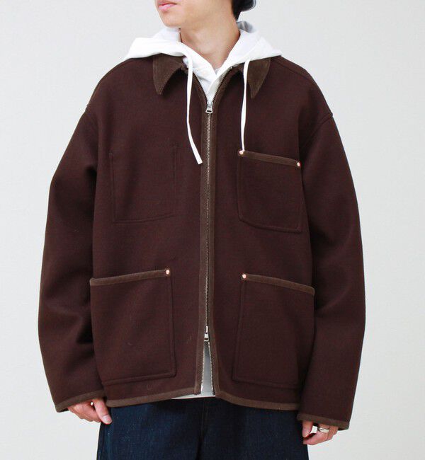 GLOSTER「【Traditional WeatherWear】WORK JACKET 002 ZIP」|ブルゾン・スタジャン|