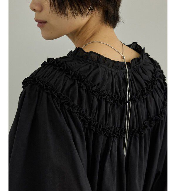 SALON adam et rope'「【crinkle crinkle crinkle】別注コットンブラウス」|シャツ・ブラウス|