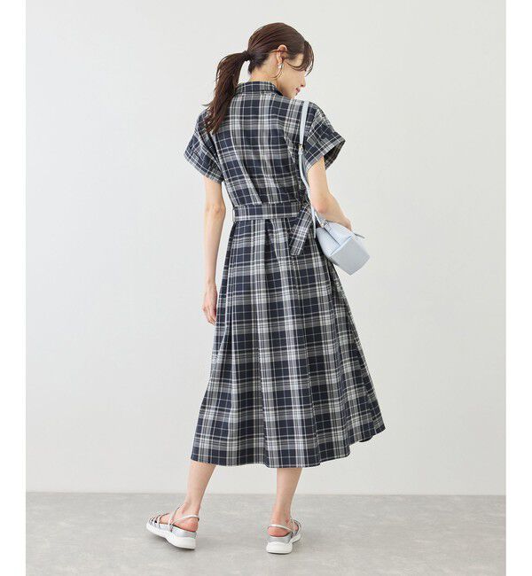 Rope&rsquo;Picnic「アウトポケットシャツコンシャスワンピース/リンクコーデ」|ワンピース|