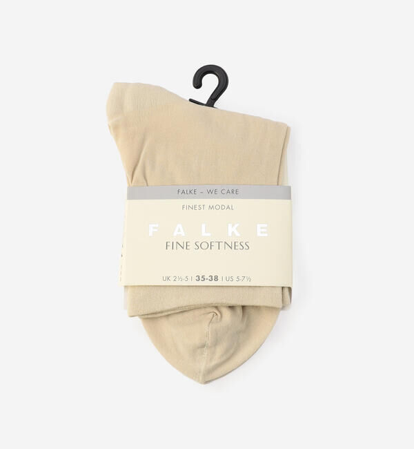 FALKE 「FALKE | 46425 FINE SOFTNESS SOCKS WOMEN」|ソックス|CREAM